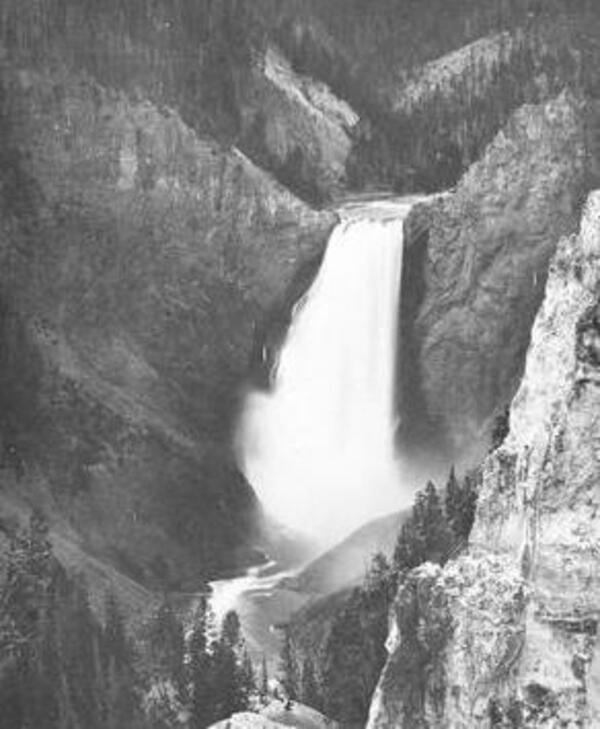 Yellowstone National Park, Lower Falls - thumbnail