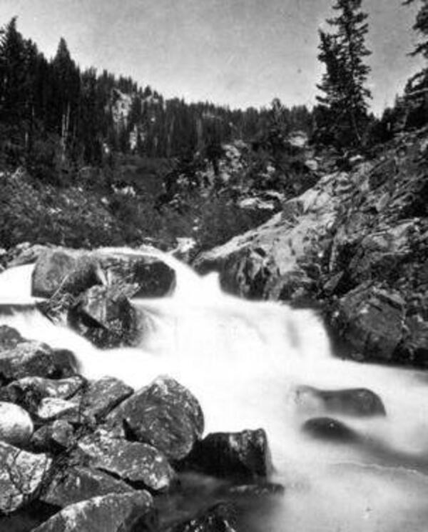 Stereo studies among the Great Tetons of Snake River - thumbnail