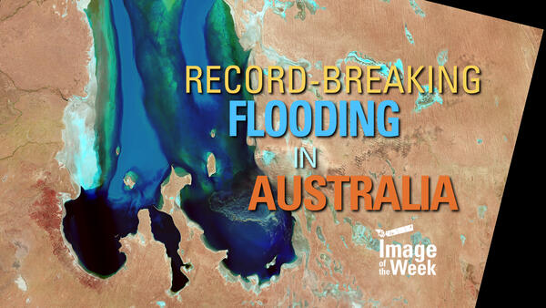 Thumbnail Image for video: "Record-Breaking Flooding in Australia (Image of the Week)"