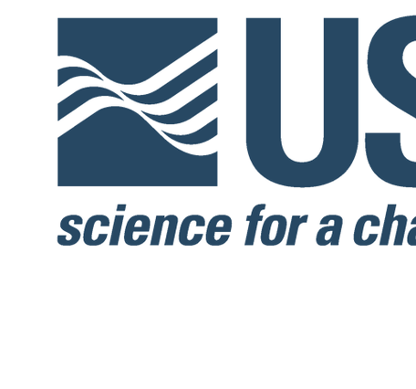 White background, dark blue text. USGS logo in top left corner, social media handles in top right. Next Generation Update: Mo